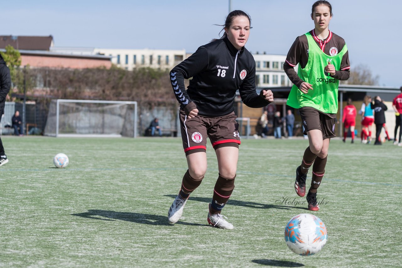 Bild 93 - wBJ St. Pauli - Walddoerfer : Ergebnis: 1:11